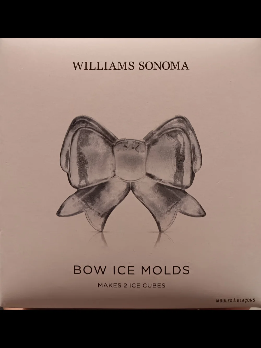 Williams Sonoma Pink Flower Ice Mold Set